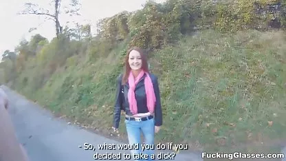Teen Tramper deutsche sex filme in hd fickt einen Treiber